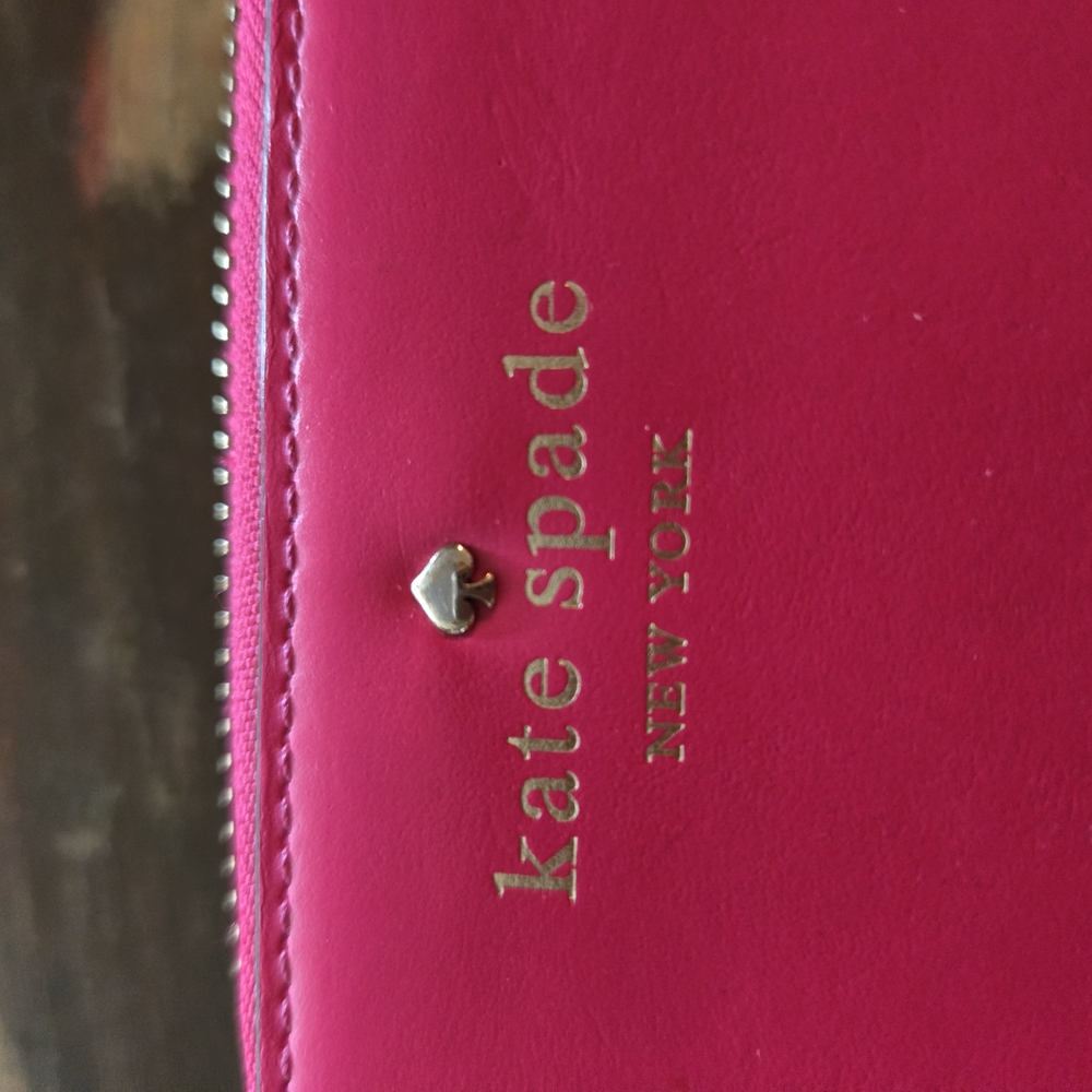 Kate Spade Pink Leather Wallet